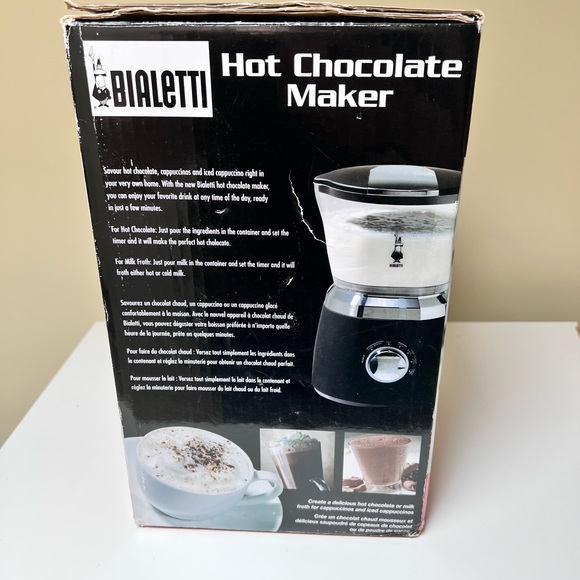 Bialetti Hot Chocolate Maker & Milk Frother. New in open box. - Picture 2 of 4